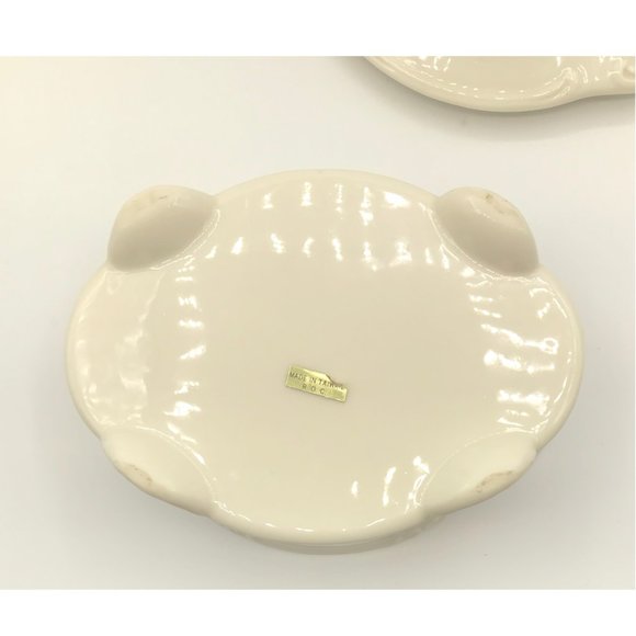 Flowers w/ Peonies Vintage Porcelain Box Taiwan - Picture 6 of 14